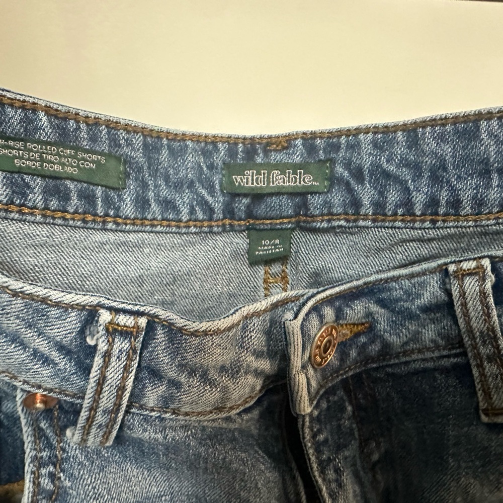 Wild Fable Light Blue Denim Shorts